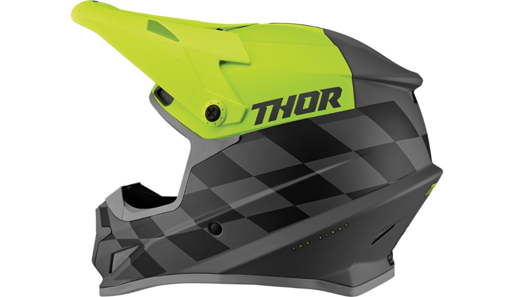 Thor Sector Birdrock Helmet Grey - Langston Motorsports - Thor