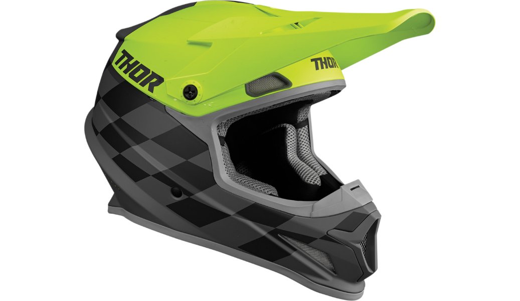 Thor Sector Birdrock Helmet Grey - Langston Motorsports - Thor