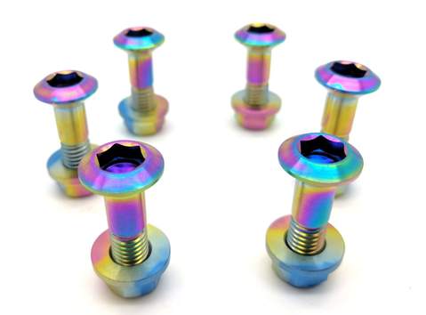 Titanium Sprocket Bolt Set - Langston Motorsports - Flo Motorsports