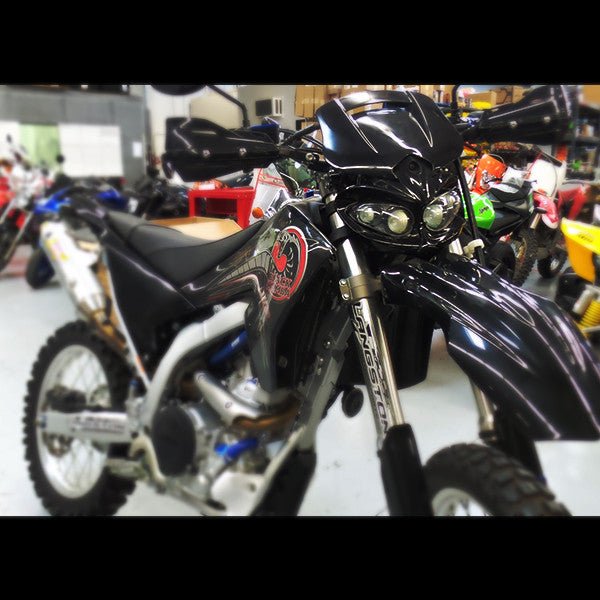 Yamaha WR250R and WR250X Black Plastic Kit 2008-2020 Models - Langston ...