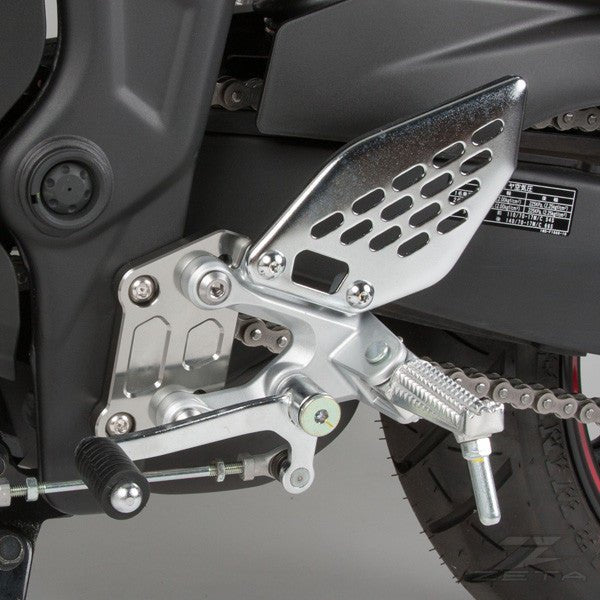 Zeta Adjustable Rear Set Step Bracket Kit - Langston Motorsports - Zeta