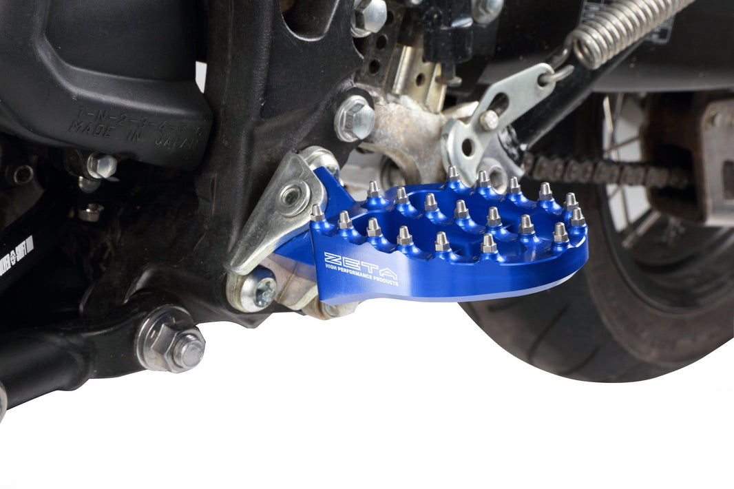 Zeta Wide Foot Pegs CrMo Mid RM85/KDX200R/SR '89-'94 main image 0