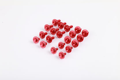 Zeta Anodized Aluminum Lightweight Colored Body Bolt Kits - Langston Motorsports - Zeta