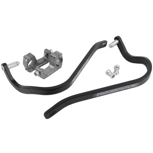 Zeta Armor Bend Hand Guards with U-Clamp Complete Kit 1 1/8 Size Handle Bar  - ZE72-0151