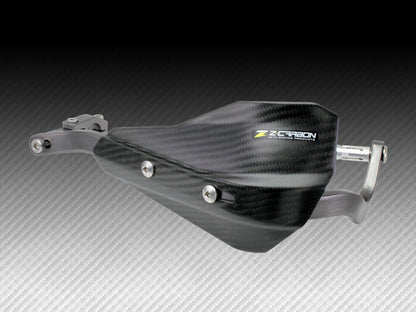 Zeta Carbon Fiber Hand Guard Shields for Armor Hand Guards - Langston Motorsports - Zeta
