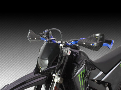 Zeta Carbon Fiber Hand Guard Shields for Armor Hand Guards - Langston Motorsports - Zeta