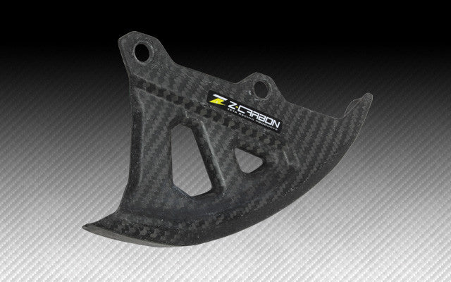 Zeta Carbon Fiber Rear Disc Guard - Langston Motorsports - Zeta