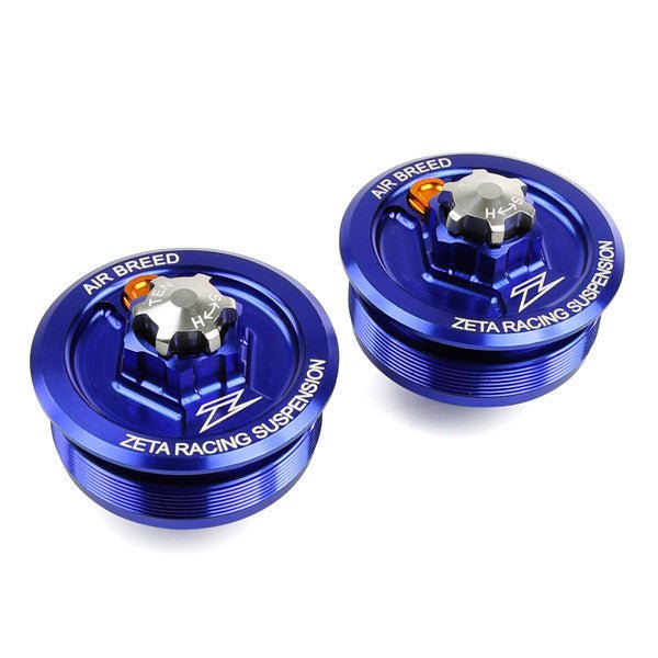 Zeta Front Fork Top Cap Colored Anodized Aluminum - Langston Motorsports
