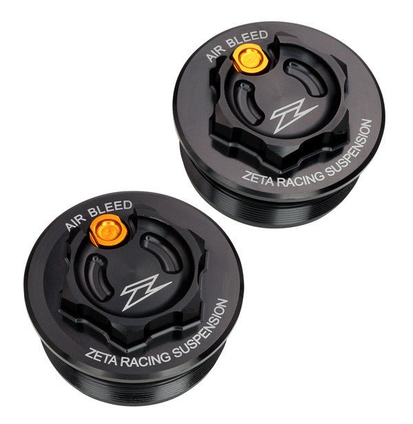 Zeta Front Fork Top Cap Colored Anodized Aluminum - Langston Motorsports