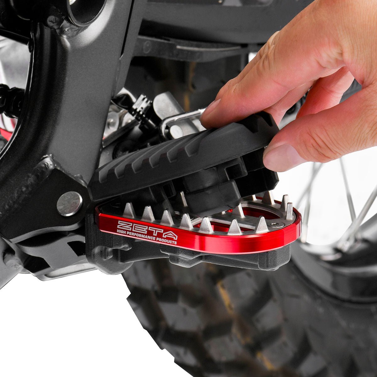 Zeta Honda Adventure Footpegs - Langston Motorsports - Langston Motorsports