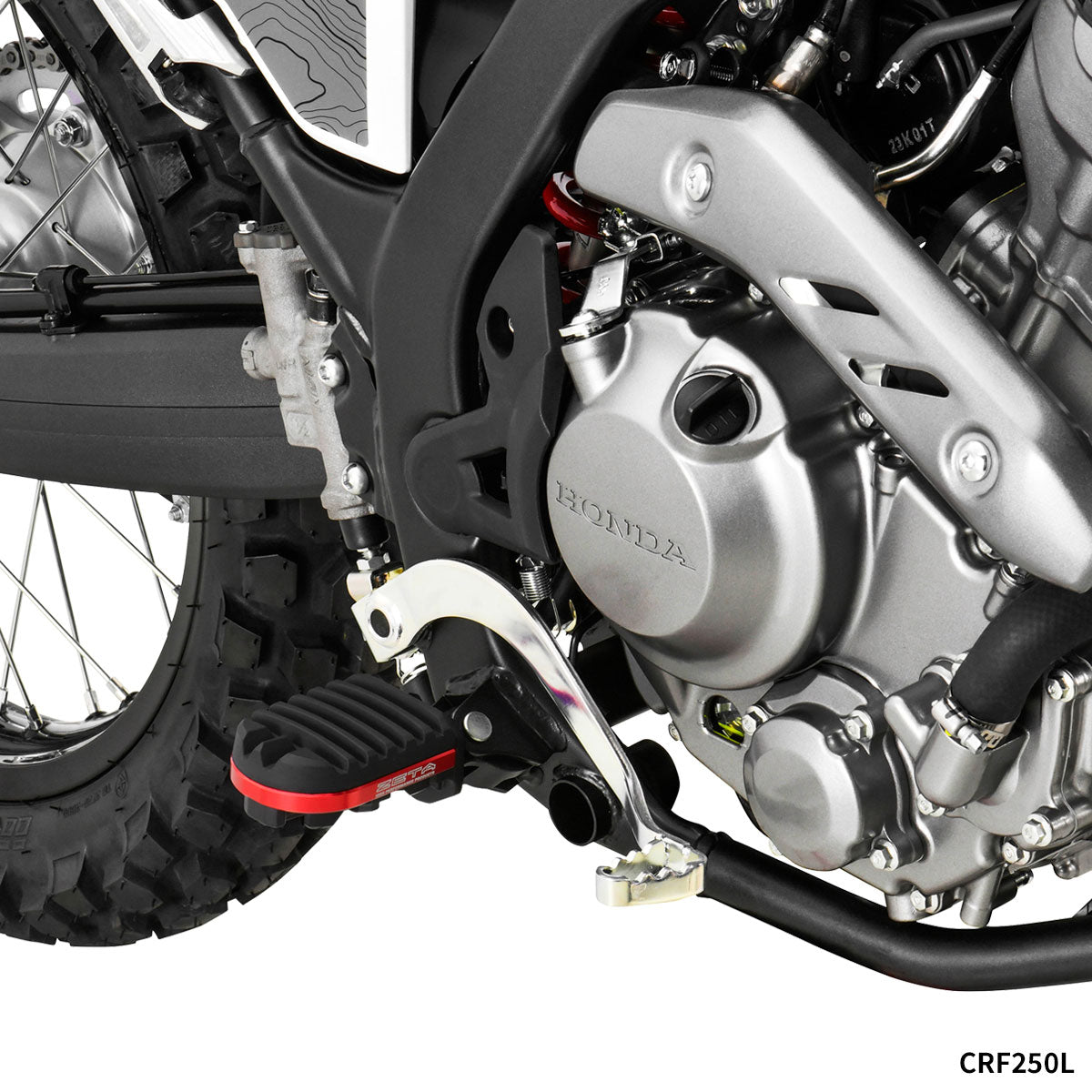 Crf250l footpegs best sale