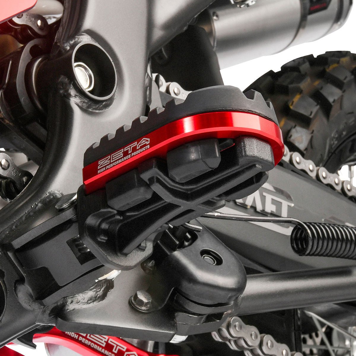 Zeta Honda Adventure Footpegs - Langston Motorsports - Langston Motorsports