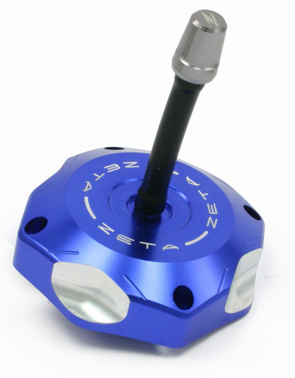 Zeta Light weight Anodized Colored Gas Cap for MX and ATV bikes - Langston Motorsports - Zeta