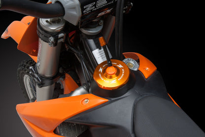 Zeta Light weight Anodized Colored Gas Cap for MX and ATV bikes - Langston Motorsports - Zeta