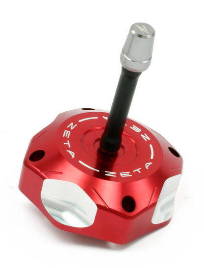 Zeta Light weight Anodized Colored Gas Cap for MX and ATV bikes - Langston Motorsports - Zeta