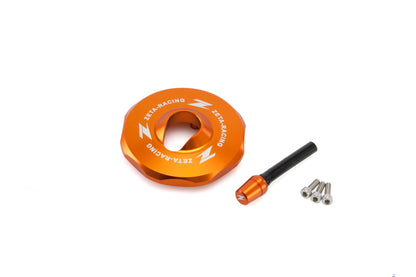 Zeta Light weight Anodized Colored Gas Cap for MX and ATV bikes - Langston Motorsports - Zeta