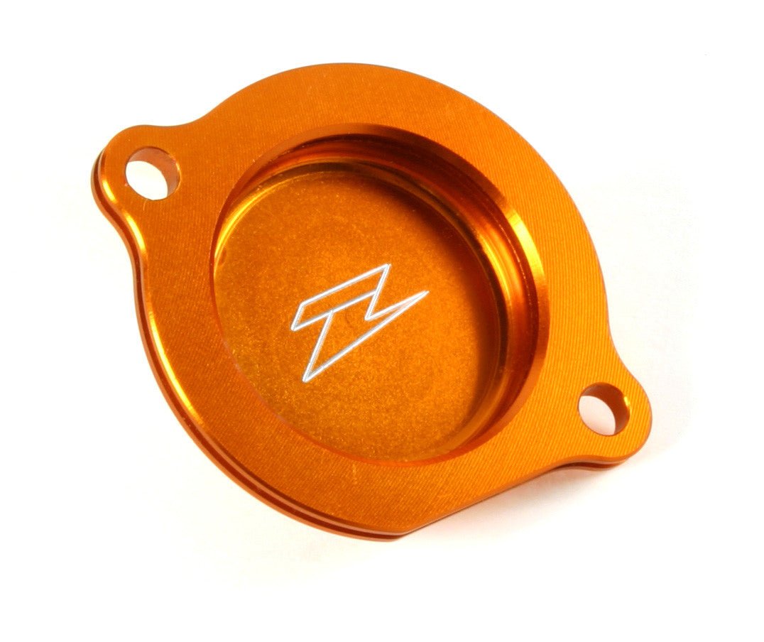 Zeta Light Weight Anodized Colored Oil Filter Cover - Langston Motorsports - Zeta