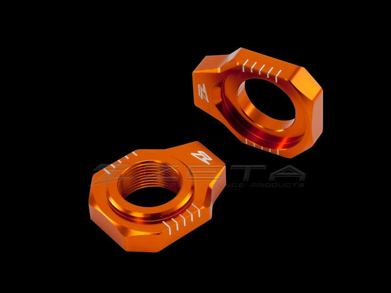 Zeta Light weight Anodized Colored Rear Axle Blocks - Langston Motorsports - Zeta