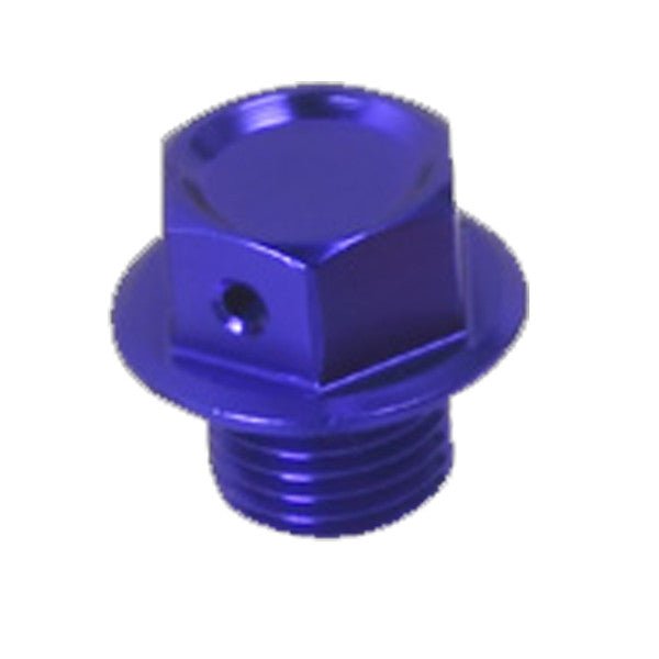 Zeta Light weight Colored Anodized Aluminum Magnetic Oil Drain Bolt - Langston Motorsports - Zeta