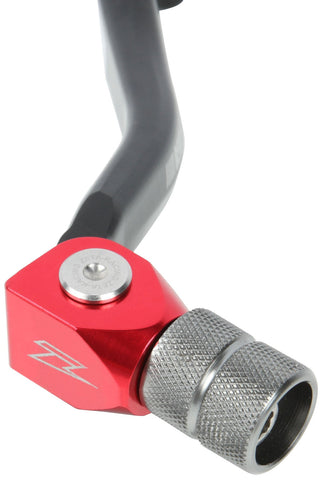 Zeta Revolver Shift Lever - Red, Adjustable 6-Position Forged Aluminum Shifter - View #5