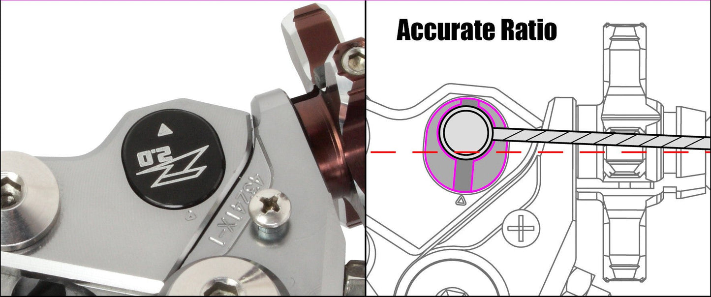 Zeta Universal Pivot Clutch Perch CNC Machined - Langston Motorsports - Zeta