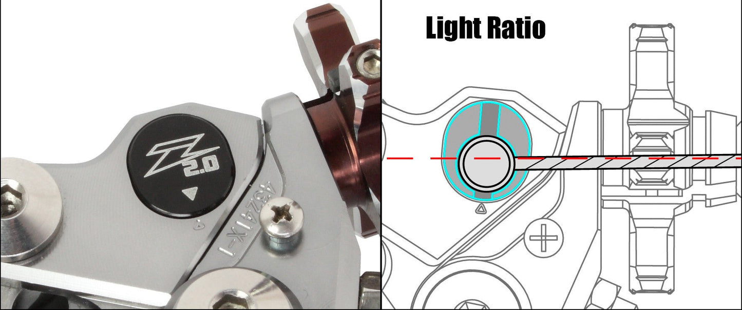 Zeta Universal Pivot Clutch Perch CNC Machined - Langston Motorsports - Zeta